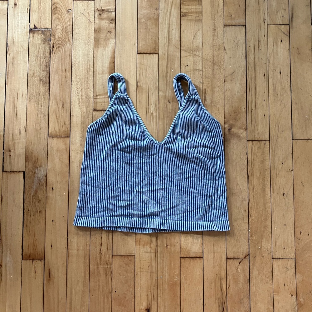Free People plunge tank top/bralette Size M/L